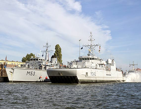 Okręty NATO w Świnoujściu!