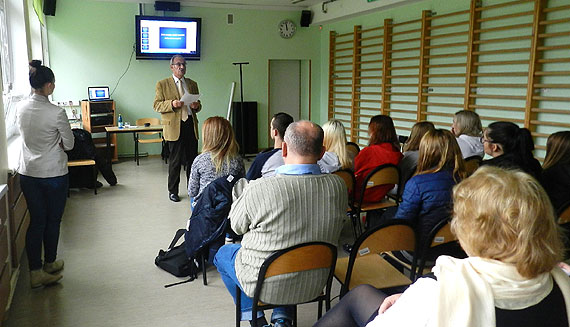 Zajęcia edukacyjne pod nazwą - Transplantacja jestem na tak
