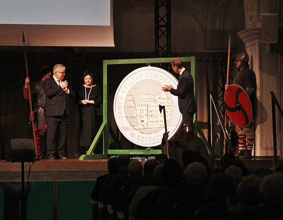 Symbol Zachodniego Pomorza na monecie pięciozłotowej!