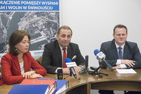 Historyczna chwila dla winoujcia. Prezydent Janusz murkiewicz: Mamy pienidze na tunel! Zobacz film!