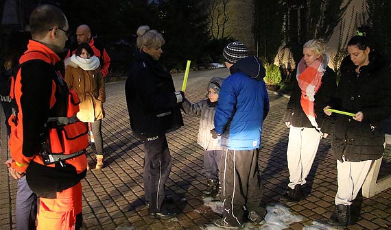 Dzień odblasków - świnoujscy policjanci włączyli się do akcji