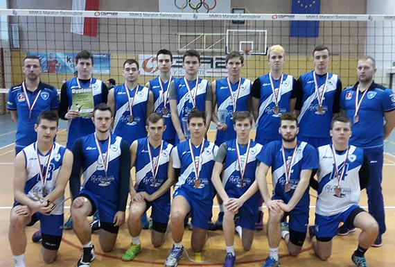 Turniej finałowy w piłce siatkowej juniorów o mistrzostwo woj. zachodniopomorskiego