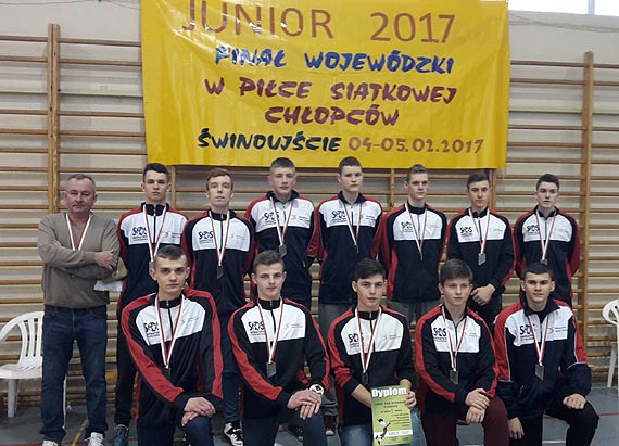 Turniej finałowy w piłce siatkowej juniorów o mistrzostwo woj. zachodniopomorskiego