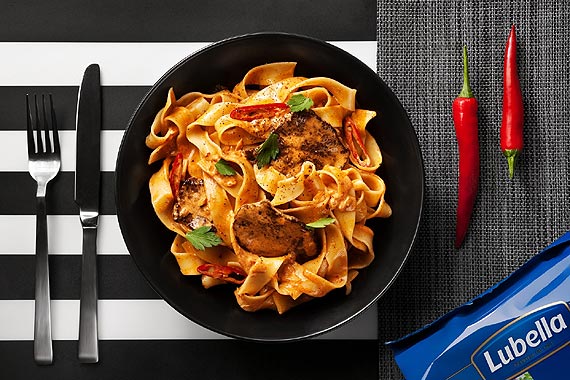 Pikantne pappardele dla dwojga, wyraziste spaghetti dla całej rodziny