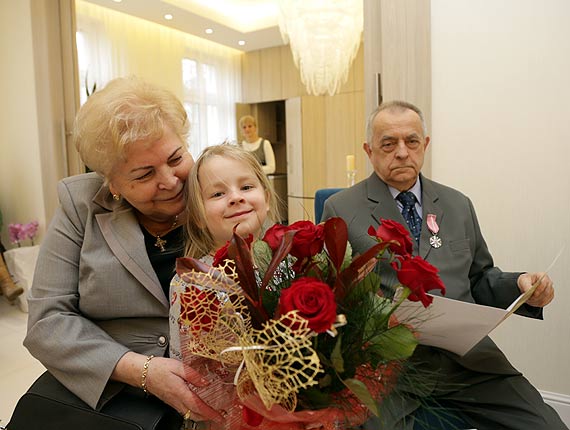 USC. Były życzenia, kwiaty, szampan i medale