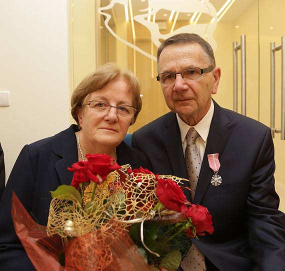USC. Były życzenia, kwiaty, szampan i medale