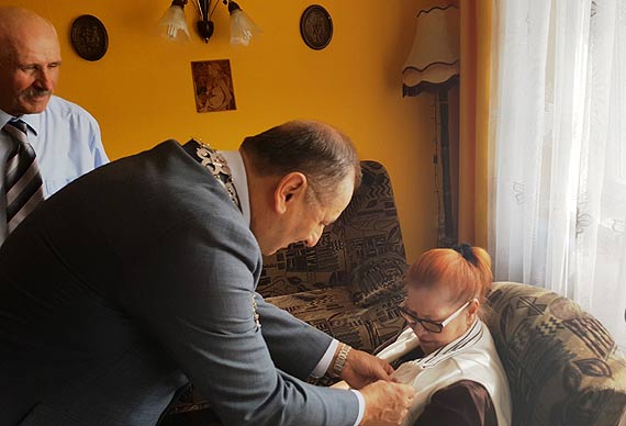 Prezydent odwiedził Jubilatów