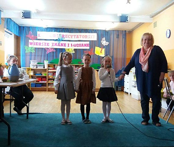 Konkurs recytatorski w przedszkolu nr 10 „Kolorowy Świat”