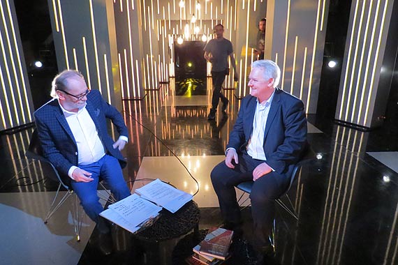 Świnoujski pisarz w programie „Pegaz – scena literacka” w TVP Kultura