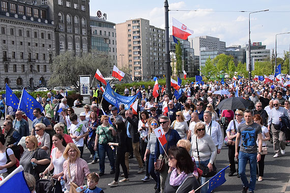 Przemaszerowali w proteście. Zobacz fotorelację z sobotniego Marszu Wolności