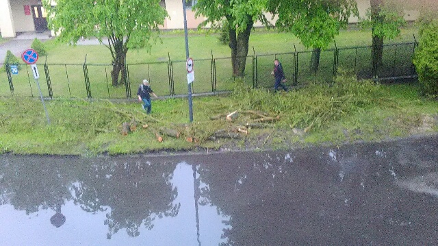 Mieszkacy: Po kadej wikszej ulewie na Steyera mamy powd
