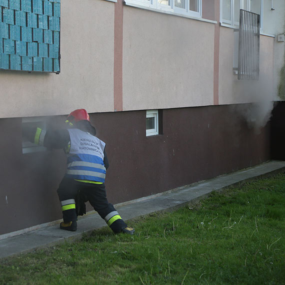 Z małej piwnicy duży problem