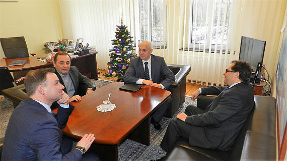 Prezydent Janusz Żmurkiewicz na spotkaniu z Prezydentem Andrzejem Dudą
