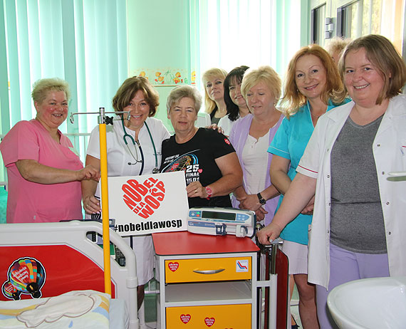 W szpitalu Miejskim im Jana Garduły coraz więcej sprzętu od WOŚP!