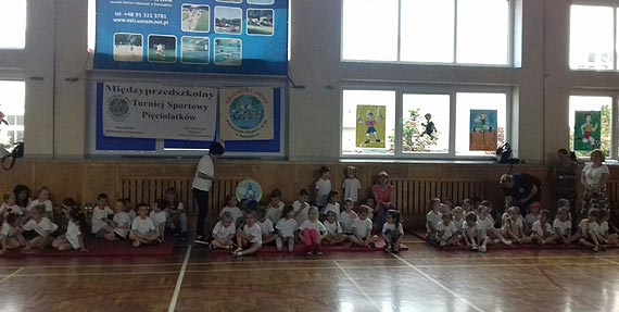 Międzyprzedszkolny turniej pięciolatków