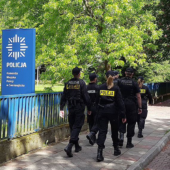 Więcej policjantów na świnoujskich ulicach