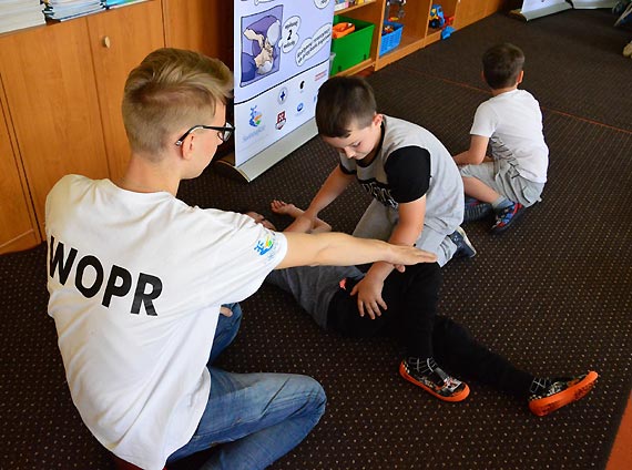 Dzieci z przedszkola nr 3 "ratują i uczą się ratować". Ruszył kolejny etap projektu