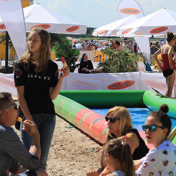 Plaża TVN ponownie przyciąga atrakcjami na kąpielisko na Uznamie