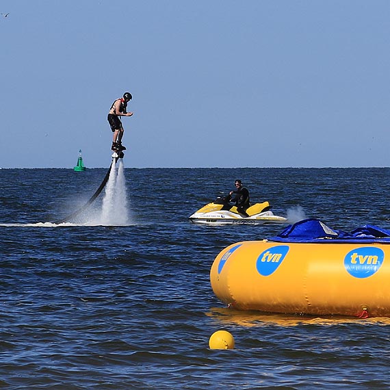 Plaża TVN ponownie przyciąga atrakcjami na kąpielisko na Uznamie