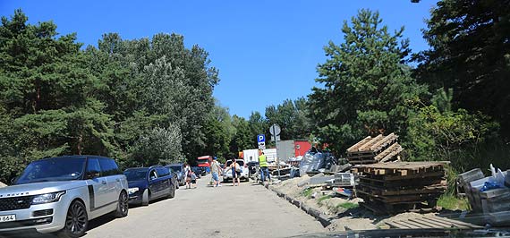 Na Uzdrowiskowej parkingowy Bangladesz trwa w najlepsze!