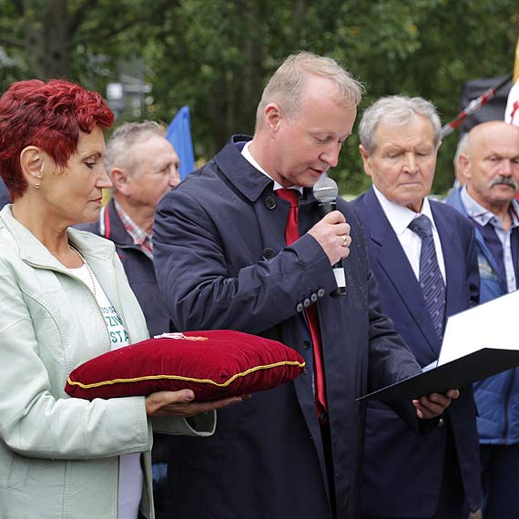 Podczas okręgowych dożynek świnoujskim ogrodom działkowym nadano sztandar!