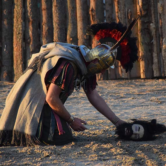 Wielka bitwa na winoujskiej play. Rzymianie kontra Barbarzycy!