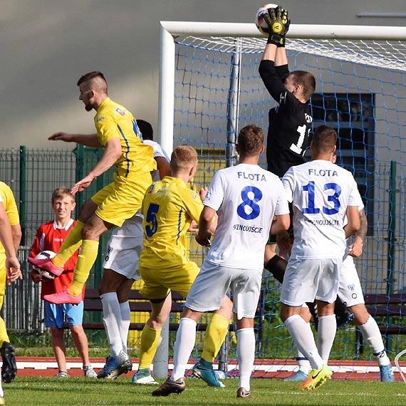Rutyna przegrała z młodością. Flota - Stal Szczecin 1-3 (0-2)