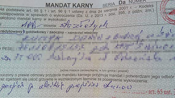 Drogi spacer na pla. Mieszkacy unowa dostali 200 zotych mandatu za przejcie po torach
