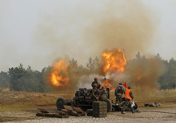 Zakończenie szkolenia poligonowego przeciwlotników MW
