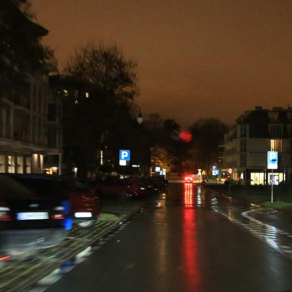 Ciemnoci kryj dzielnic nadmorsk