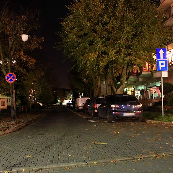 Ciemnoci kryj dzielnic nadmorsk
