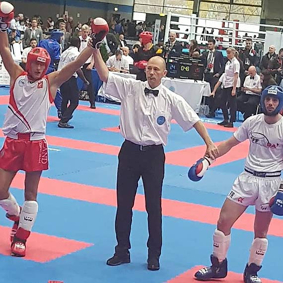 winoujcianin - Mateusz Niejewski Mistrzem wiata w Kickboxingu!