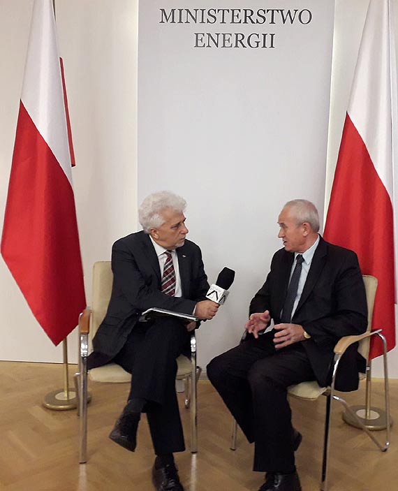 Rozmowa o gazie, wglu i metanie... Redaktor Zenon Nowak pyta, Minister Energii  objania? Zobacz film!