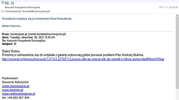 Czy mieszkacom nale si wyjanienia?