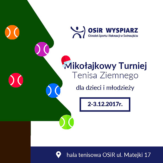 Mikoajkowy Turniej Tenisowy dla dzieci