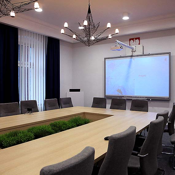 Tak wyglda sala konferencyjna po remoncie!
