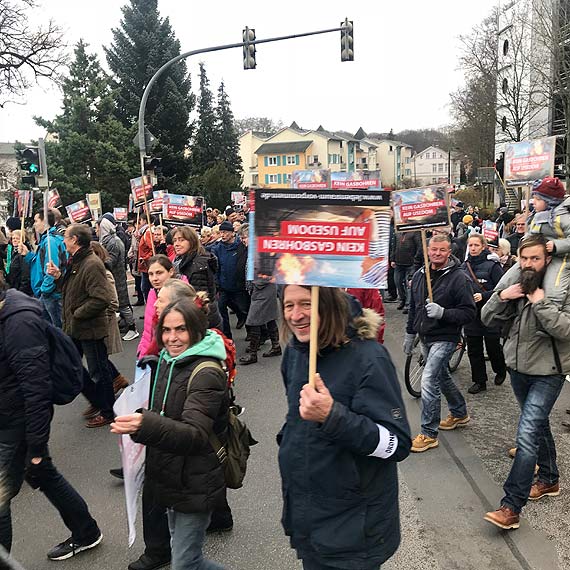 Mieszkańcy Uznamu protestują przeciwko planowanym odwiertom gazu