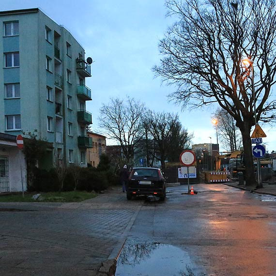Czytelnik: Przez remont ulicy Kociuszki dojazd do szk i przedszkola to jaki koszmar