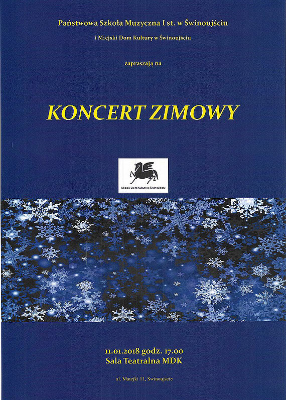 Zaproszenie na Koncert Zimowy
