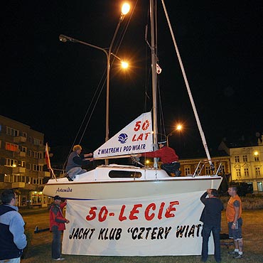 Yacht „Artemida” na Placu Wolnoci!