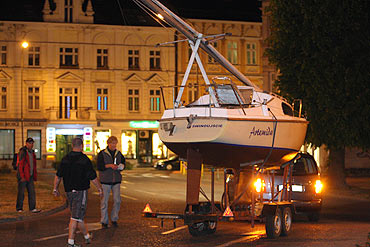 Yacht „Artemida” na Placu Wolności!