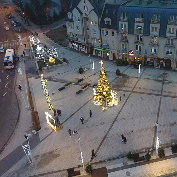 Walentynkowa aranacja Placu Wolnoci ma zachwyci mieszkacw!