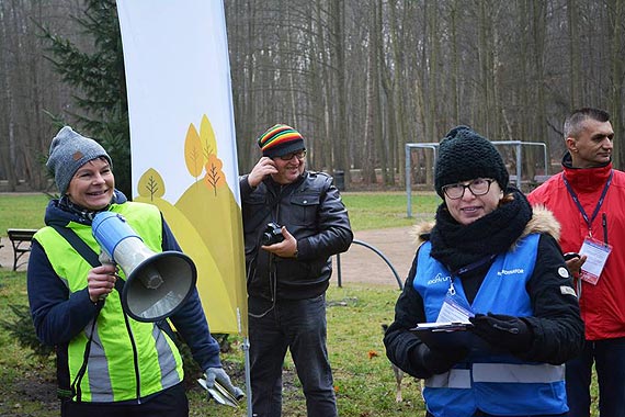Wiosenny 81. parkrun zimową porą