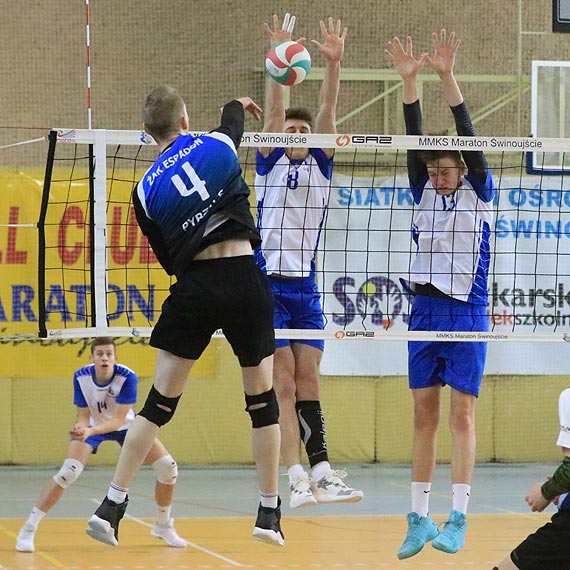 Siatkarska druyna juniorw MMKS ,,Maraton-Espadon” winoujcie najlepsza w wojewdztwie!