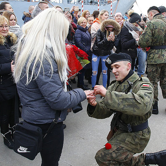 Zarczyny podczas przysigi onierskiej w 8.FOW!