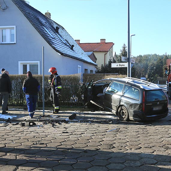 Feralne skrzyżowanie ulicy Śląskiej z Grudziądzką. Doszło do kolejnego wypadku