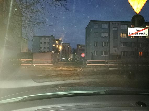 Czytelnik: Nie ma adnych oznakowa objazdowych