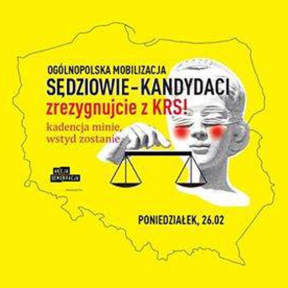 OSK: Wzywamy sdziw do rezygnacji z kandydowania do Krajowej Rady Sdownictwa (KRS)