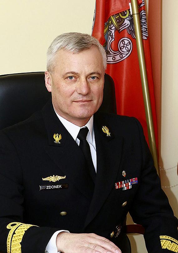 Dowdca 8. FOW mianowany na kontradmiraa
