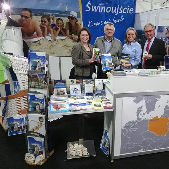 Miasto winoujcie na targach  turystycznych w Kalkar k. KLEVE